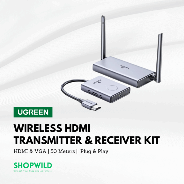UGREEN Wireless HDMI Transmitter & Receiver Kit